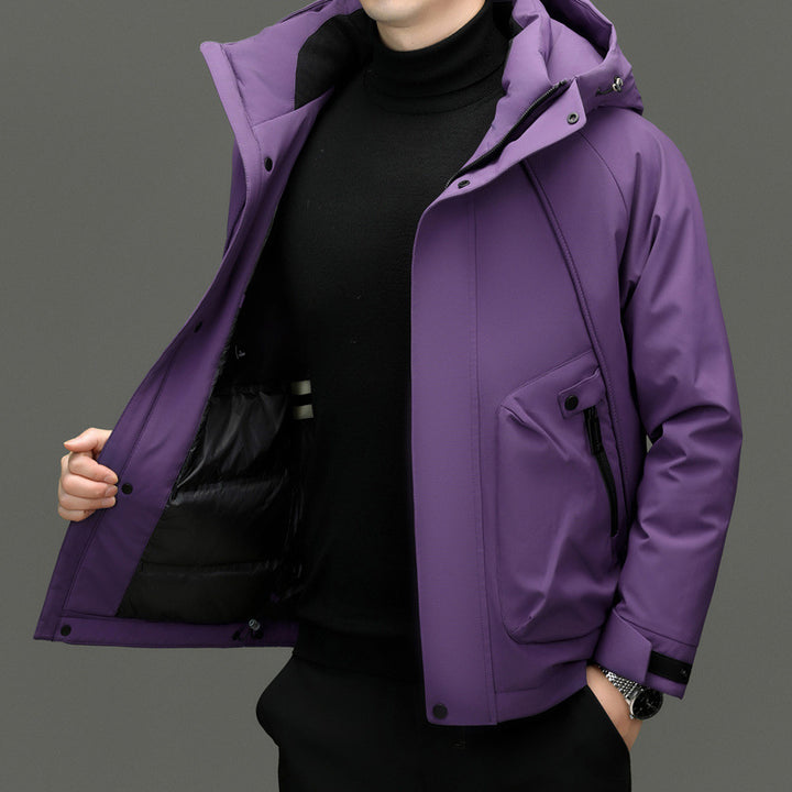 Herren Funktionsjacke mit wärmender Isolation und wasserdichtem Material Drune