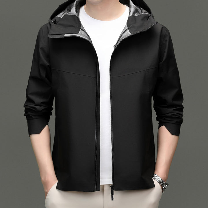 Herren Funktionsjacke mit wasserabweisender Beschichtung und atmungsaktiven Eigenschaften Drune