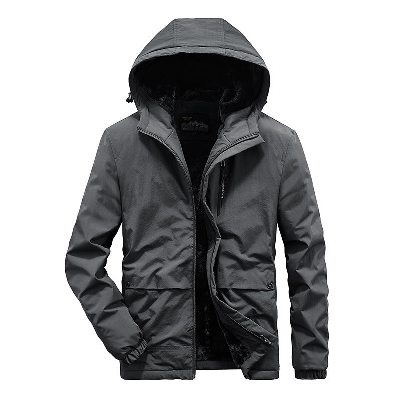 Herren Modische Übergangsjacke mit weichem Innenfutter Drune