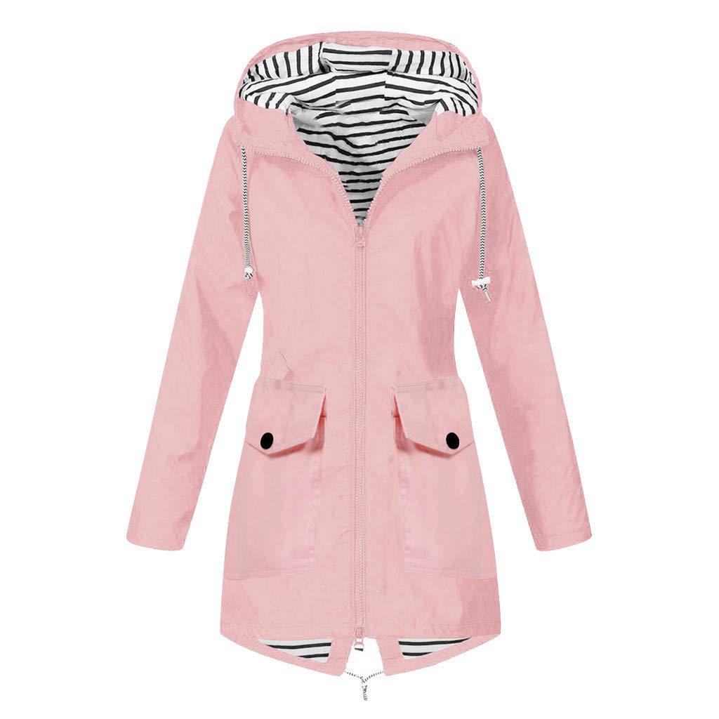 Damen Funktionsjacke mit verstellbarer Kapuze und praktischen Taschen Drune