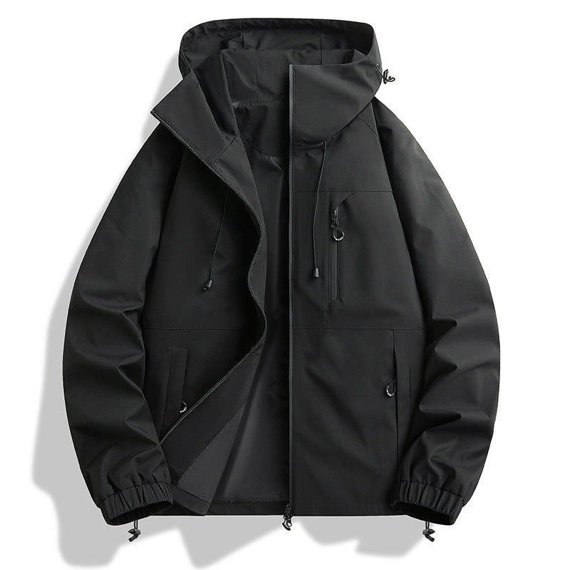 Herren Winddichte Outdoor-Jacke Drune