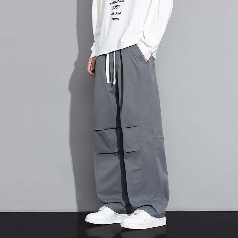 Herren modische Weit geschnittene Cargo-Hose Drune
