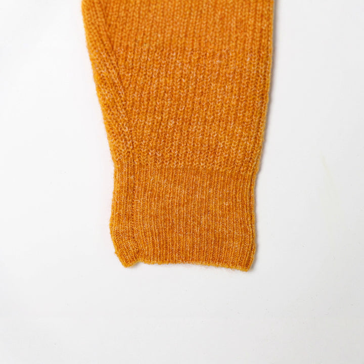 Damen nan kastiger Feinstrick-Pullover mit Rundhalsausschnitt und Cropped-Silhouette Drune
