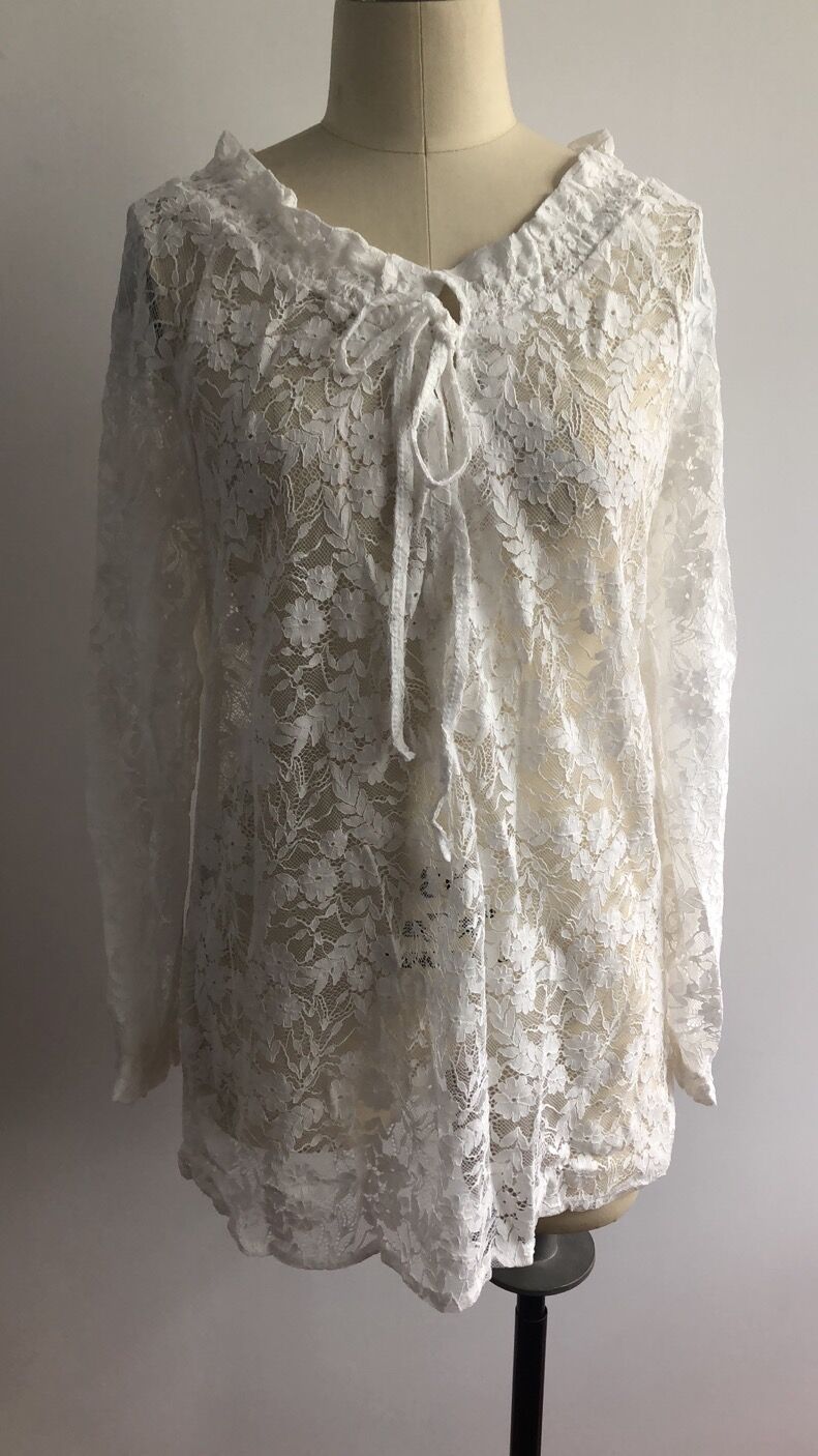 Drune | Häkelte Boho-Bluse für Damen