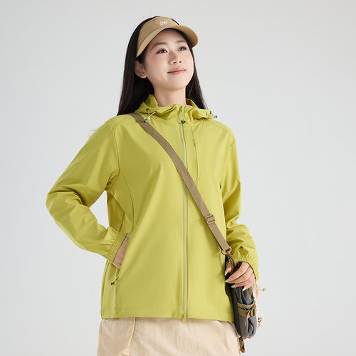 Damen Leichte und Atmungsaktive Outdoorjacke Drune
