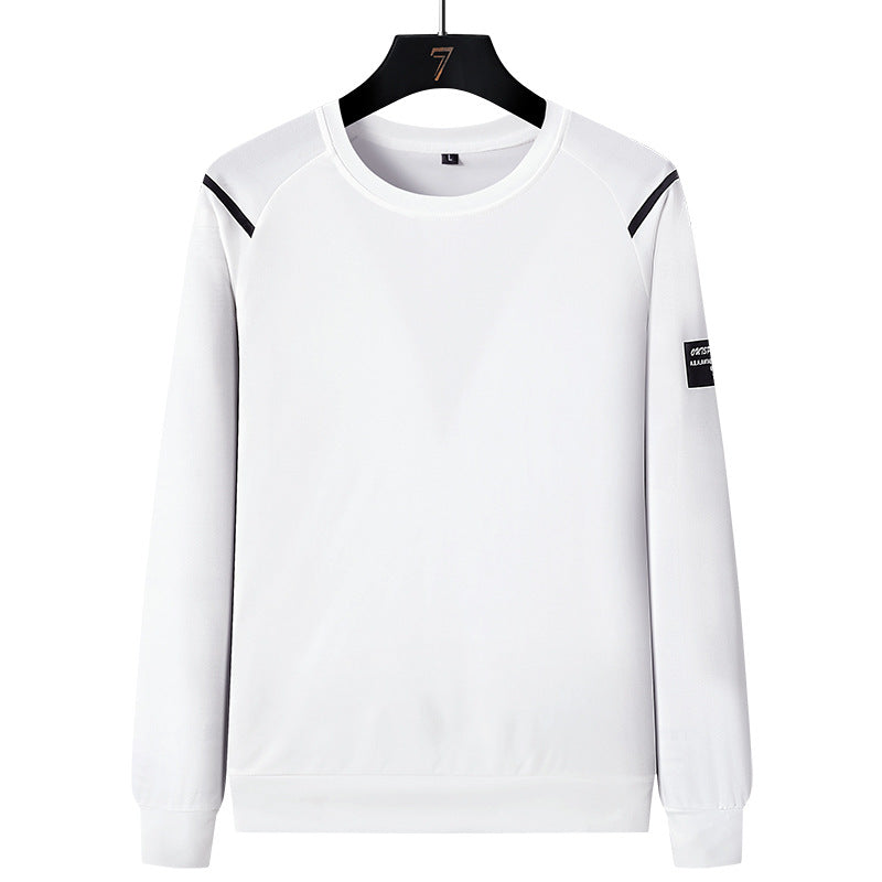 Herren Sportlicher Trainingsanzug-Set mit Reißverschlussjacke, Rundhalsausschnitt-Sweatshirt und Slim-Fit Jogginghose Drune
