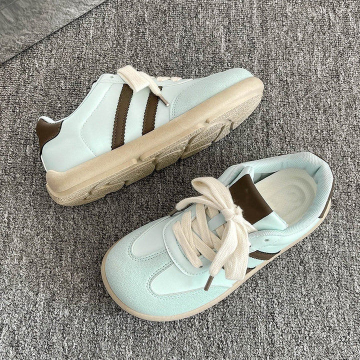 Damen modische Sneaker mit sportlichem Design und bequemer Dämpfung Drune