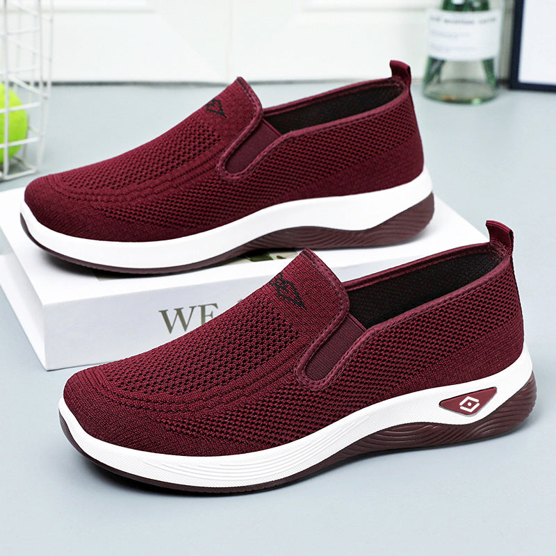 Damen Atmungsaktive Slip-On Sneakers mit flexibler Sohle und rutschfestem Profil Drune