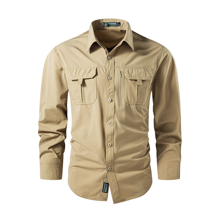 Herren Funktionales Outdoor-Hemd Drune