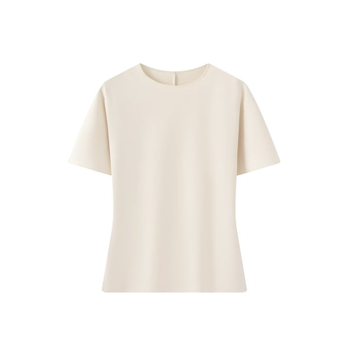 Damen Weite Satinhose mit hoher Taille und fließender Wide‑Leg‑Silhouette Drune