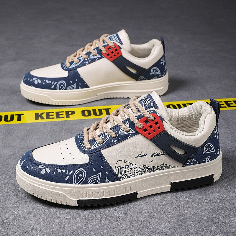 Herren Sportliche Sneaker mit einzigartigem Grafikschema Drune