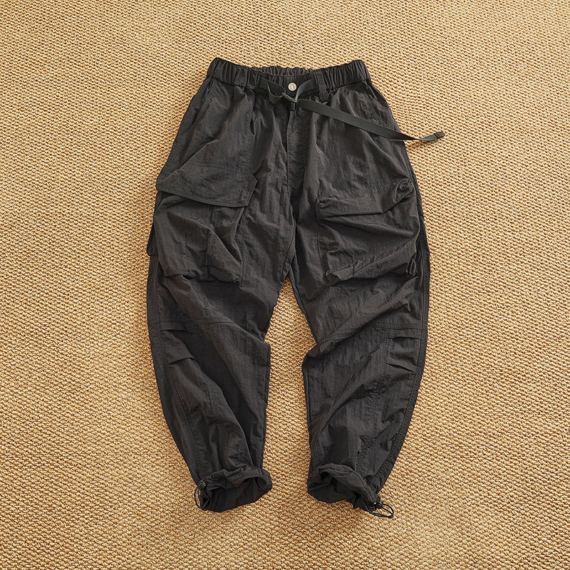 Damen Cargo-Hose mit elastischem Bund und multifunktionalen Taschen Drune