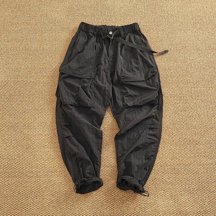Damen Cargo-Hose mit elastischem Bund und multifunktionalen Taschen Drune