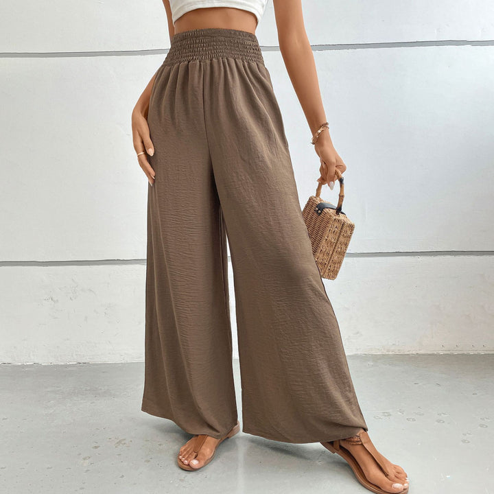Damen Weite, bequeme Palazzo-Hose Drune
