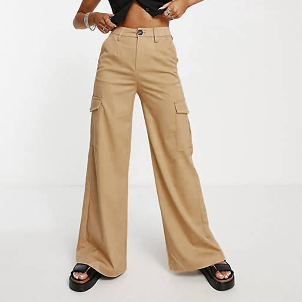 Damen Cargo-Hose mit praktischen Seitentaschen und lässigem Schnitt Drune