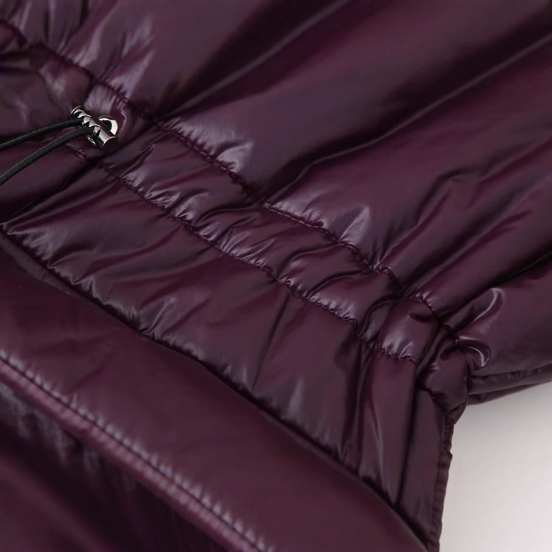 Damen Pufferjacke mit Kapuze und praktischen Taschen Drune