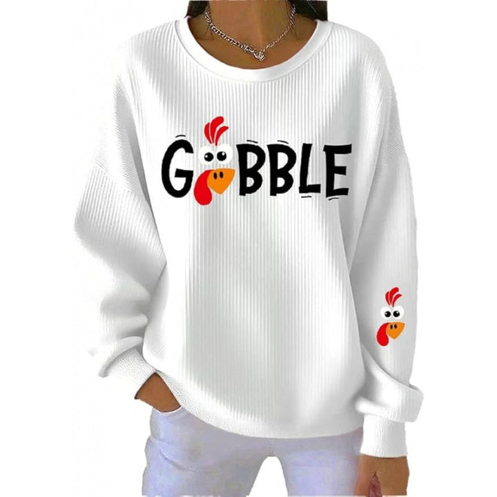 Damen Gemütlicher Sweatpullover mit einzigartigem Design Drune