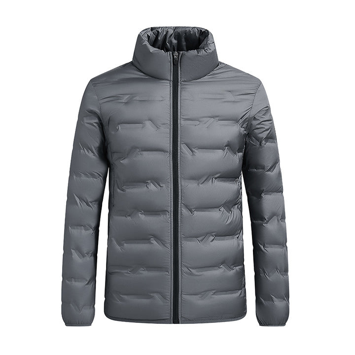 Herren leichte Steppjacke mit thermischer Füllung und Stehkragen Drune