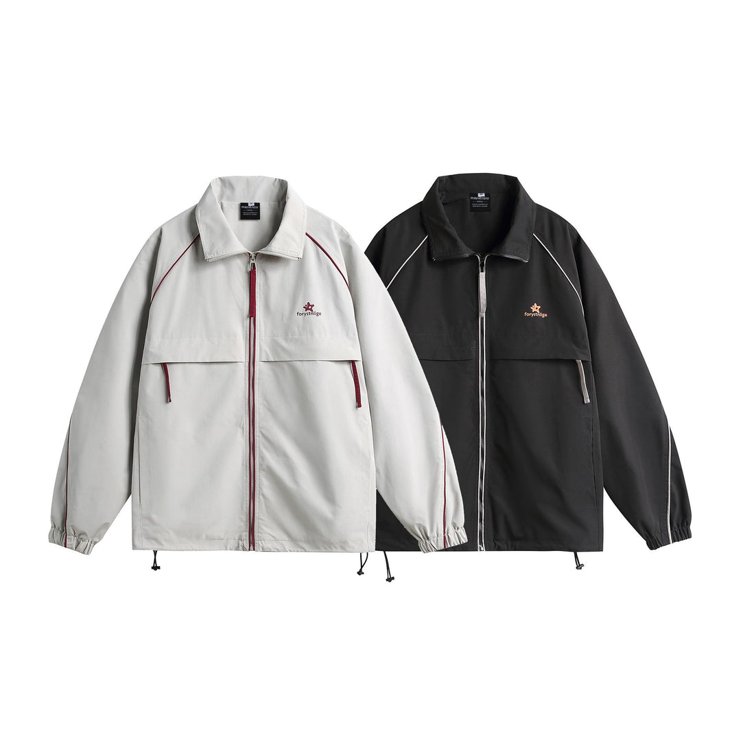 Unisex kastig geschnittene Softshell-Trainingsjacke mit winddichter Membran Drune
