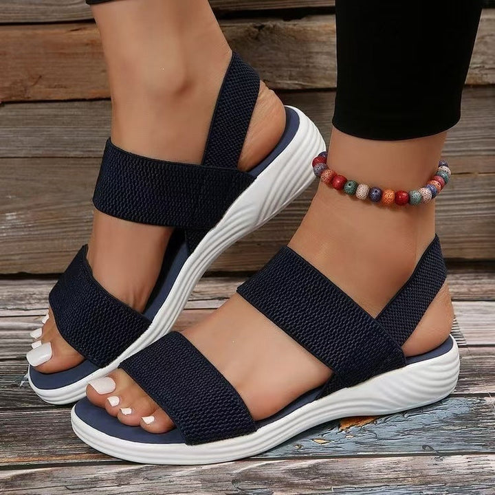 Damen Sportliche Sandalen mit rutschfester Sohle und atmungsaktivem Obermaterial Drune
