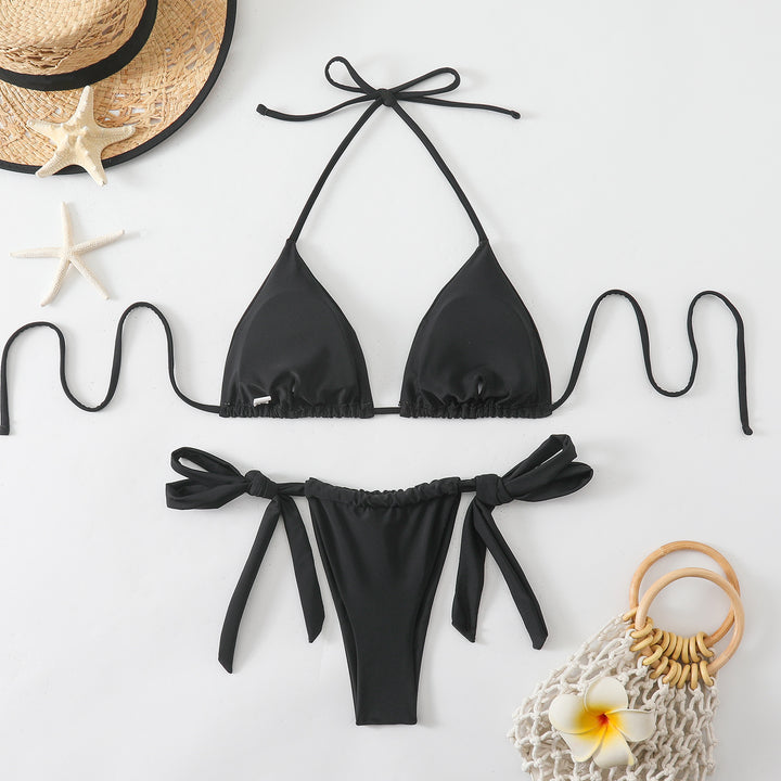 Damen Triangel-Bikini mit verstellbaren Bändern Drune
