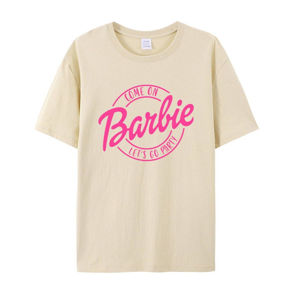 Drune | Retro Party Barbie Print T-shirt