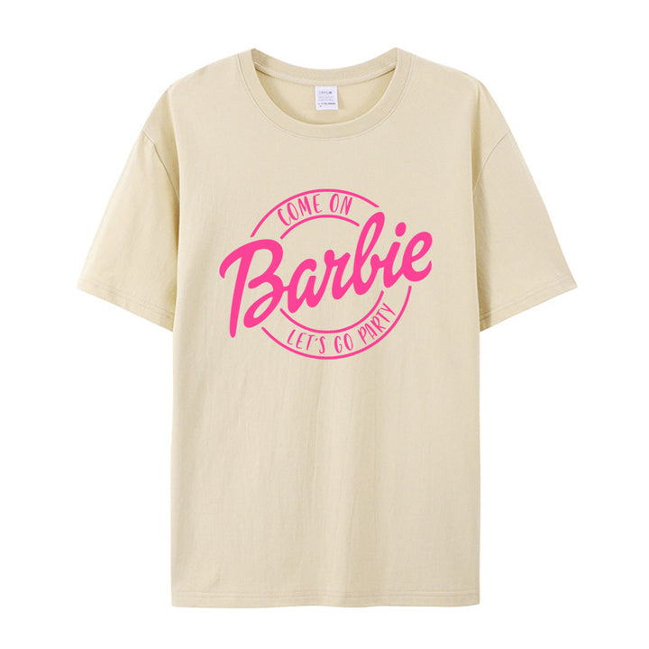 Drune | Retro Party Barbie Print T-shirt