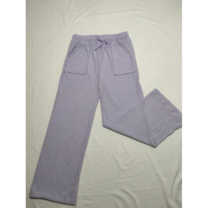 Damen Bequeme Sommerhose mit weit geschnittenem Bein und praktischen Taschen Drune