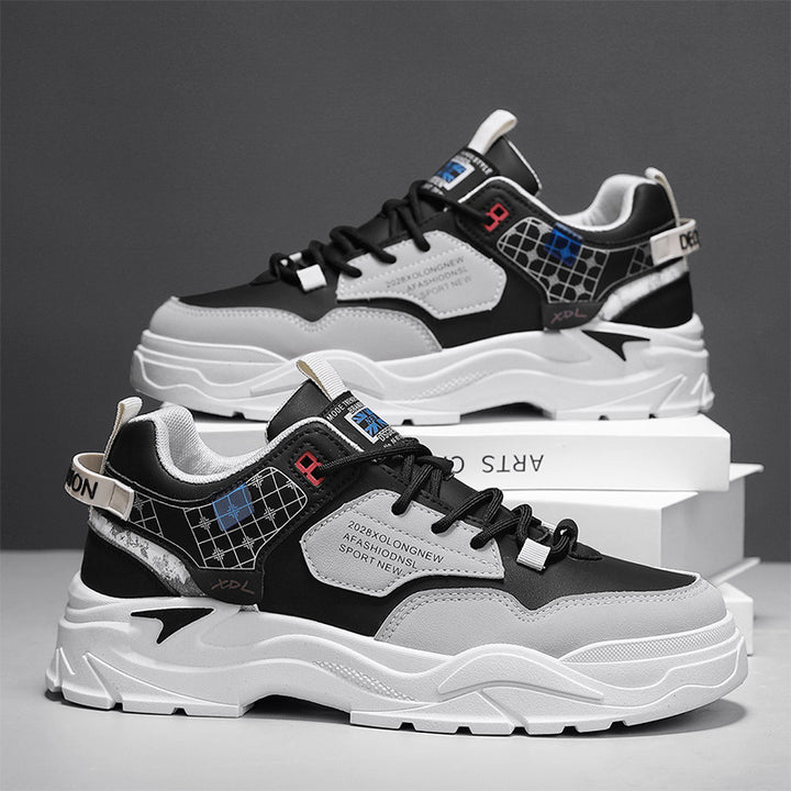 Herren Chunky-Sneaker mit atmungsaktivem Mesh, gepolsterter Plateausohle und technischer Komfortdämpfung Drune
