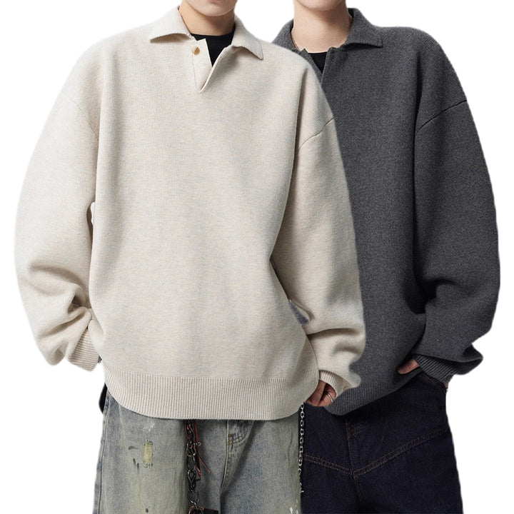 Damen Moderner Hochkragenpullover Drune
