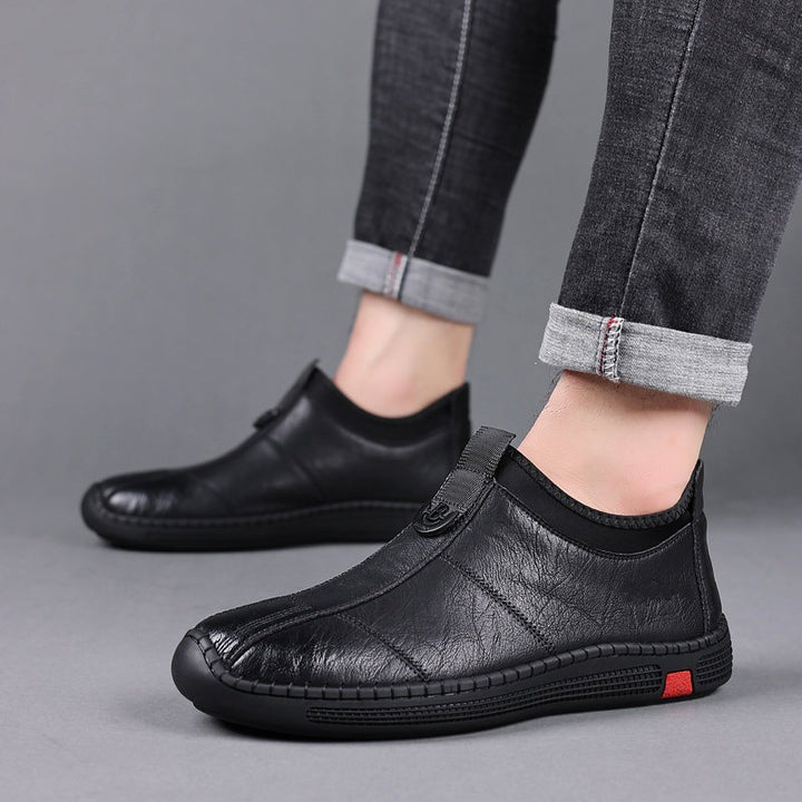 Herren Klassische Slipper Drune