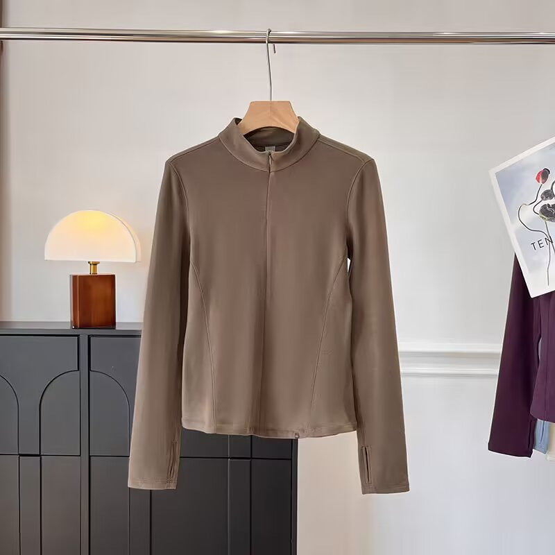 Damen Sportliches Langarmshirt mit innovativer Schnittführung Drune