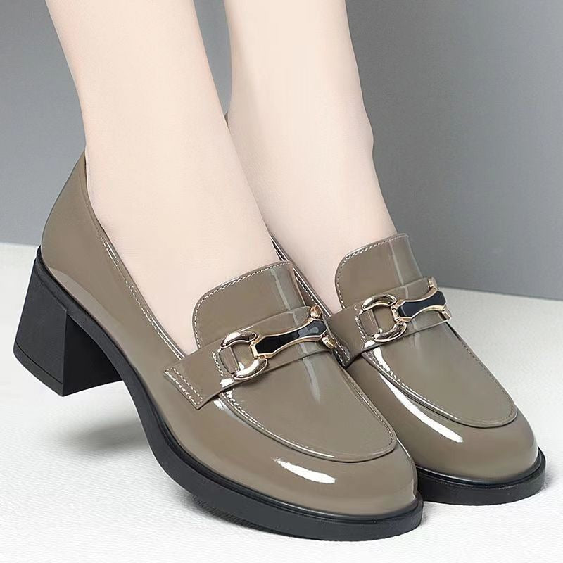 Damen Elegante und bequeme Pumps mit modischem Schnallen-Design Drune