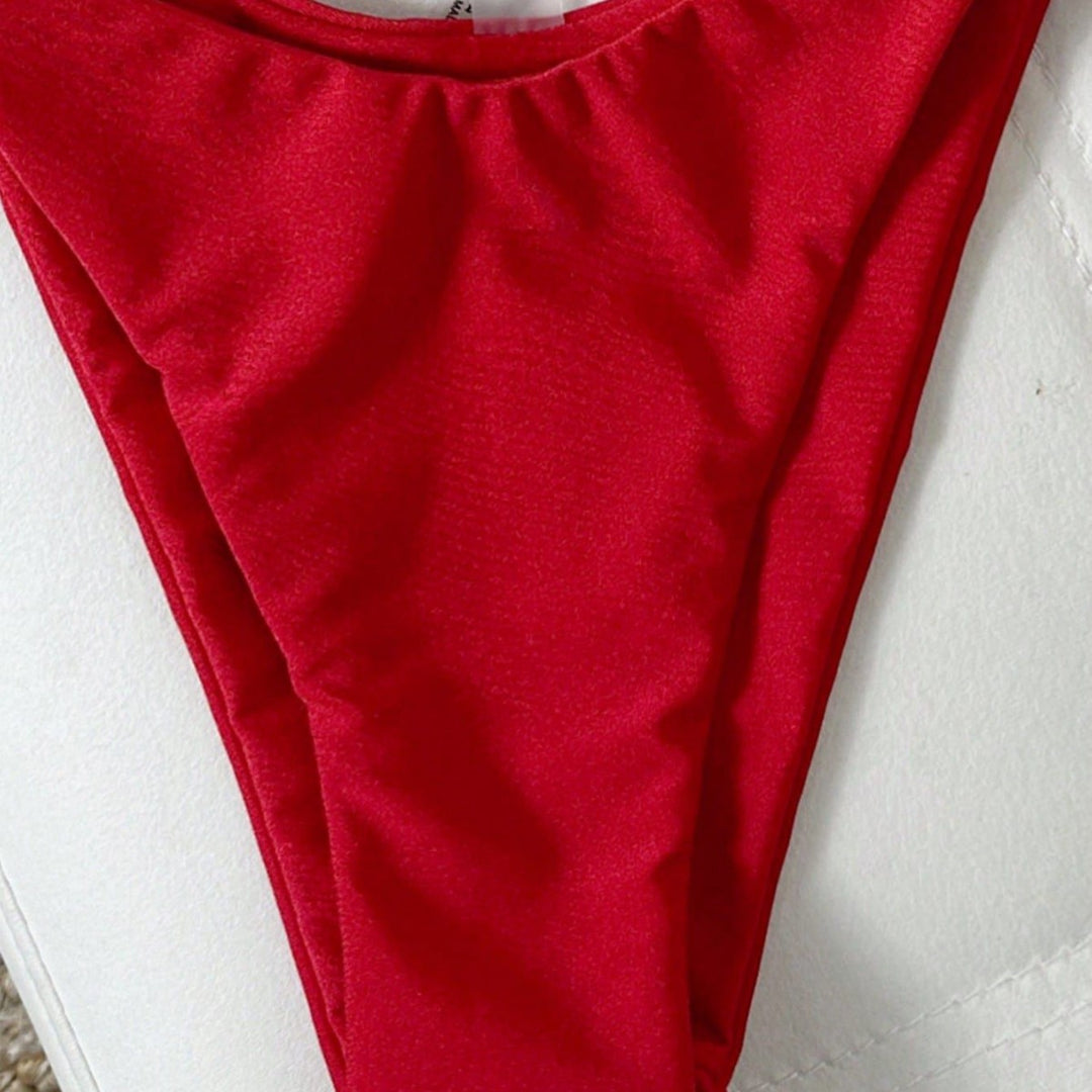 Damen Bandeau-Bikini mit geflochtenen Akzenten Drune