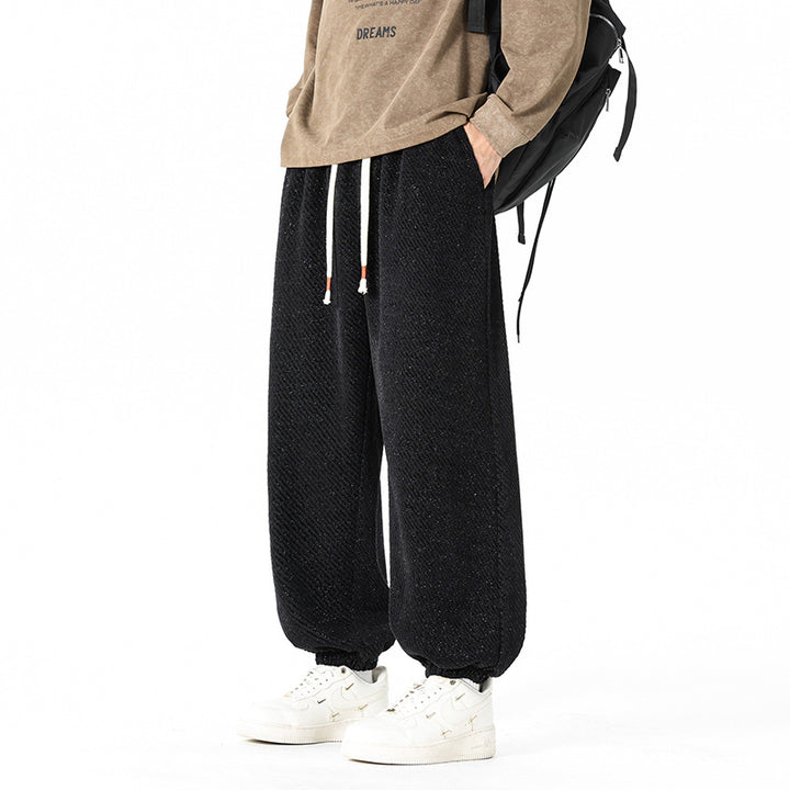 Herren Modische Gestreifte Freizeithose