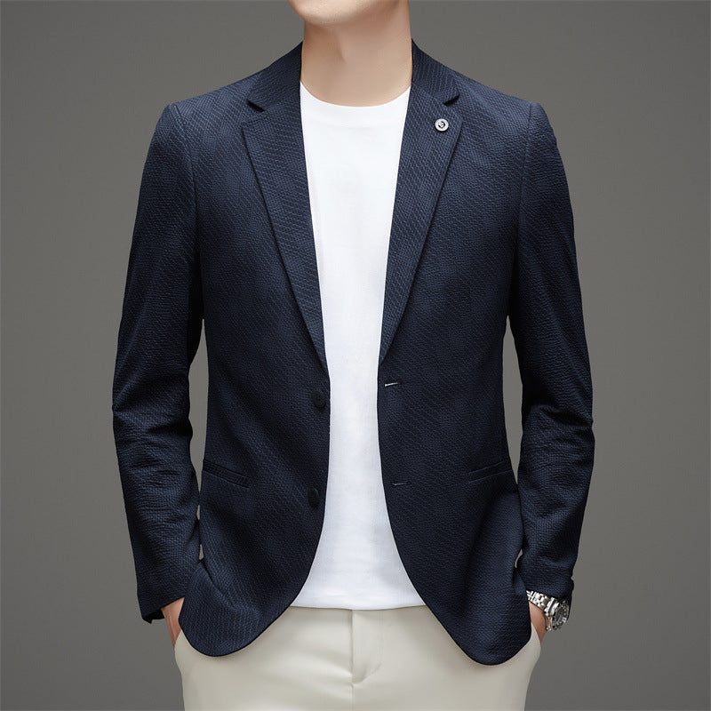Herren eleganter Blazer mit strukturiertem Design und modischem Schnitt Drune