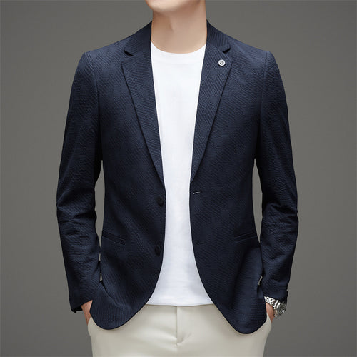 Herren eleganter Blazer mit strukturiertem Design und modischem Schnitt Drune