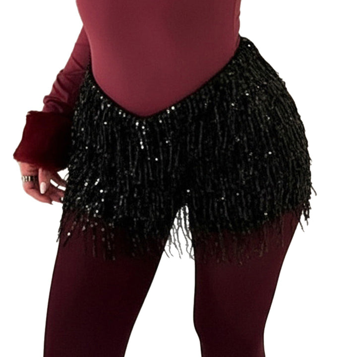 Damen Funktions-Hotpants mit elegantem Strassdesign Drune