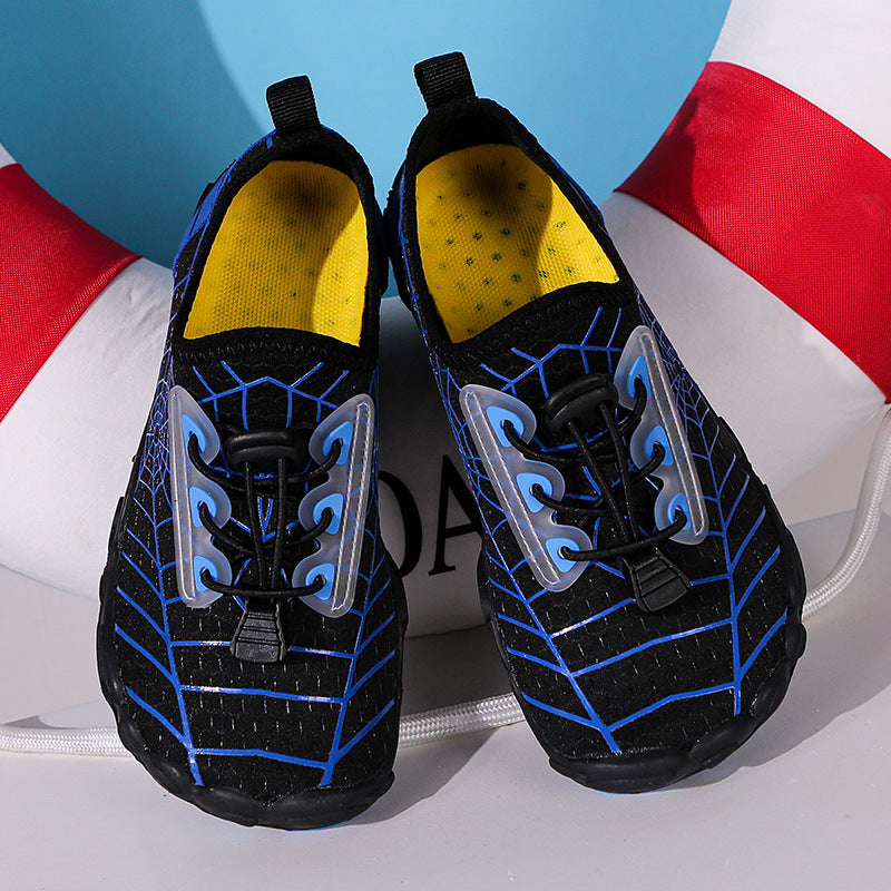 Damen nan elastischer Wassersneaker mit Schnellzug, schnelltrocknendem Mesh und flexibler rutschfester Sohle Drune