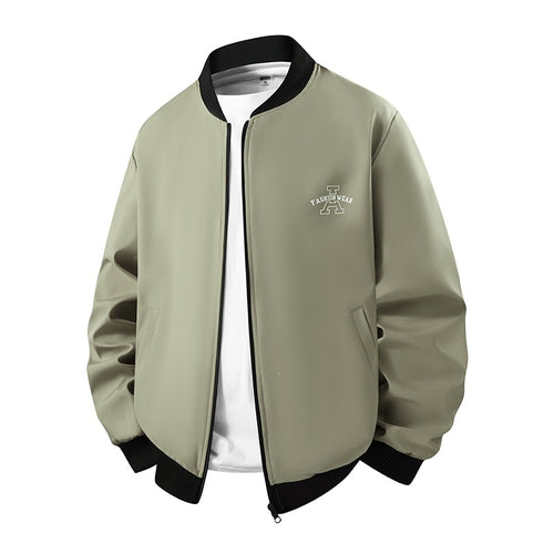 Herren Modische Bomberjacke mit stylischem Look Drune