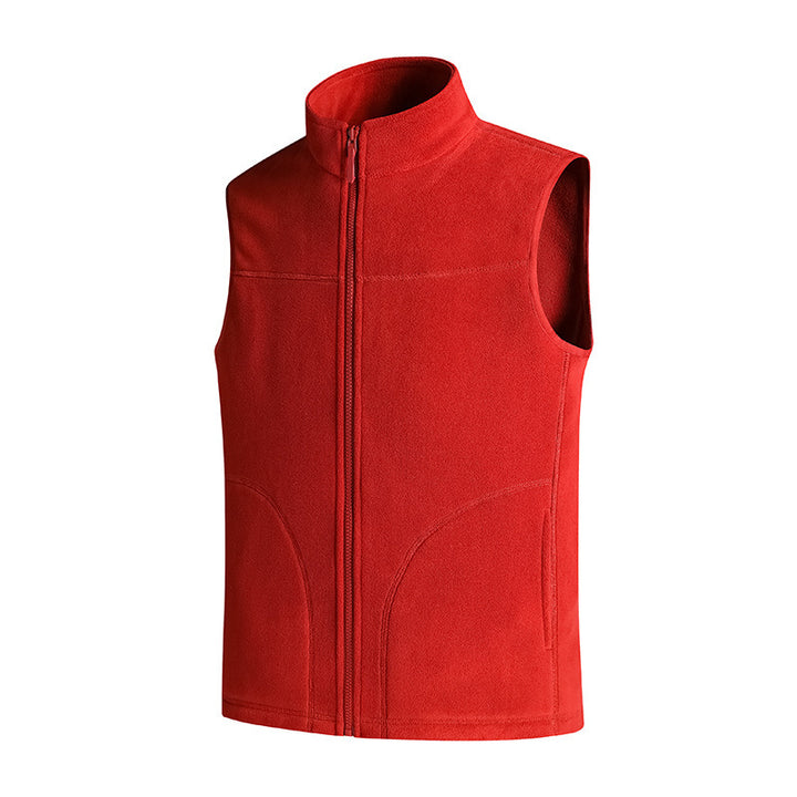 Damen Sportliche Fleece-Weste Drune