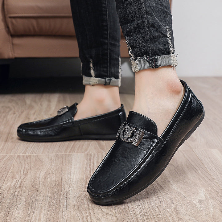 Herren Elegante Mokassins mit Metalldetails Drune
