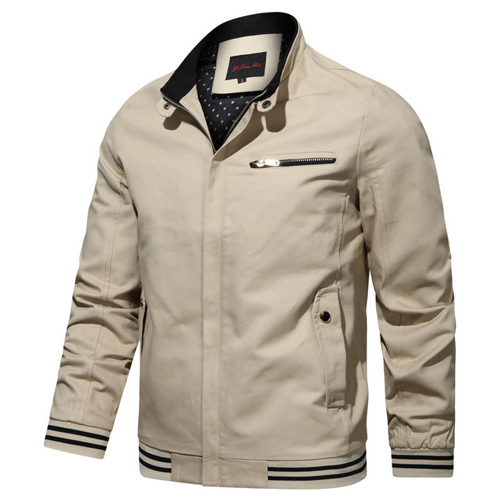 Herren Modische Collegejacke Drune