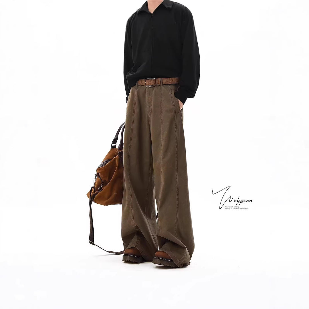 Damen Bequeme und modische Weitbein-Hose Drune