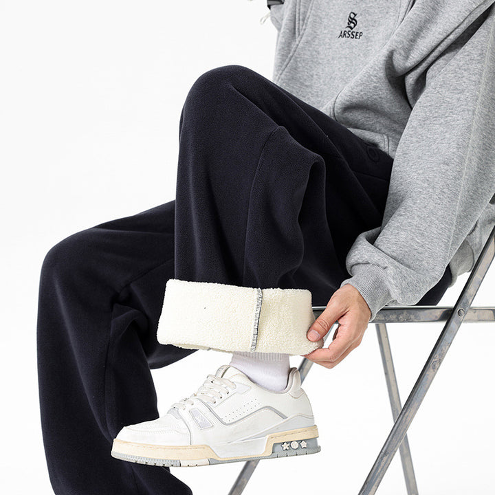 Herren Gemütliche Fleece-Jogginghose