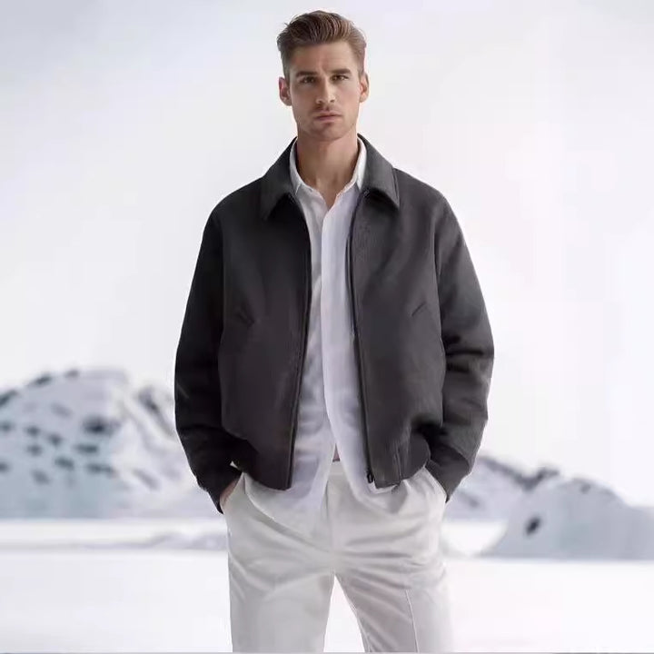 Damen lässige Fleece-Bomberjacke Drune