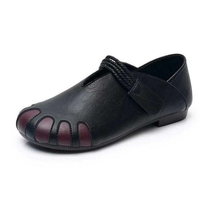 Damen Orthopädische Lederschuhe Drune