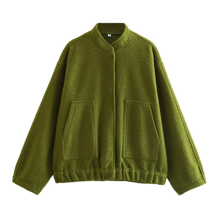 Damen Oversize-Winterjacke mit praktischen Taschen Drune