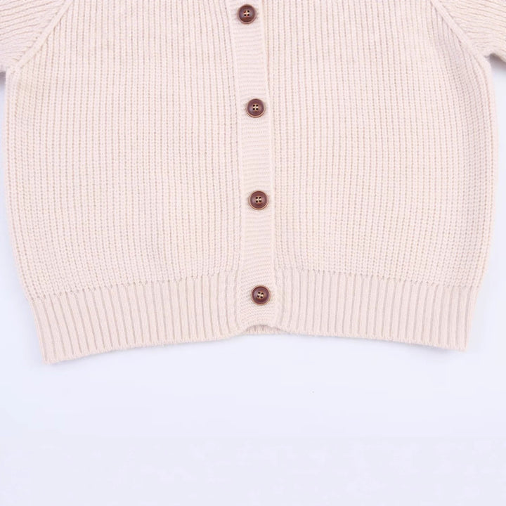 Damen gemütlicher Strickcardigan mit floralem Stickdesign Drune