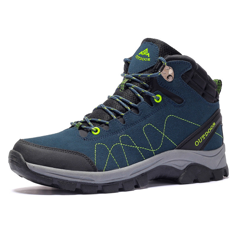 Damen robuste Wanderschuhe mit wasserdichtem Obermaterial und rutschfester Sohle Drune